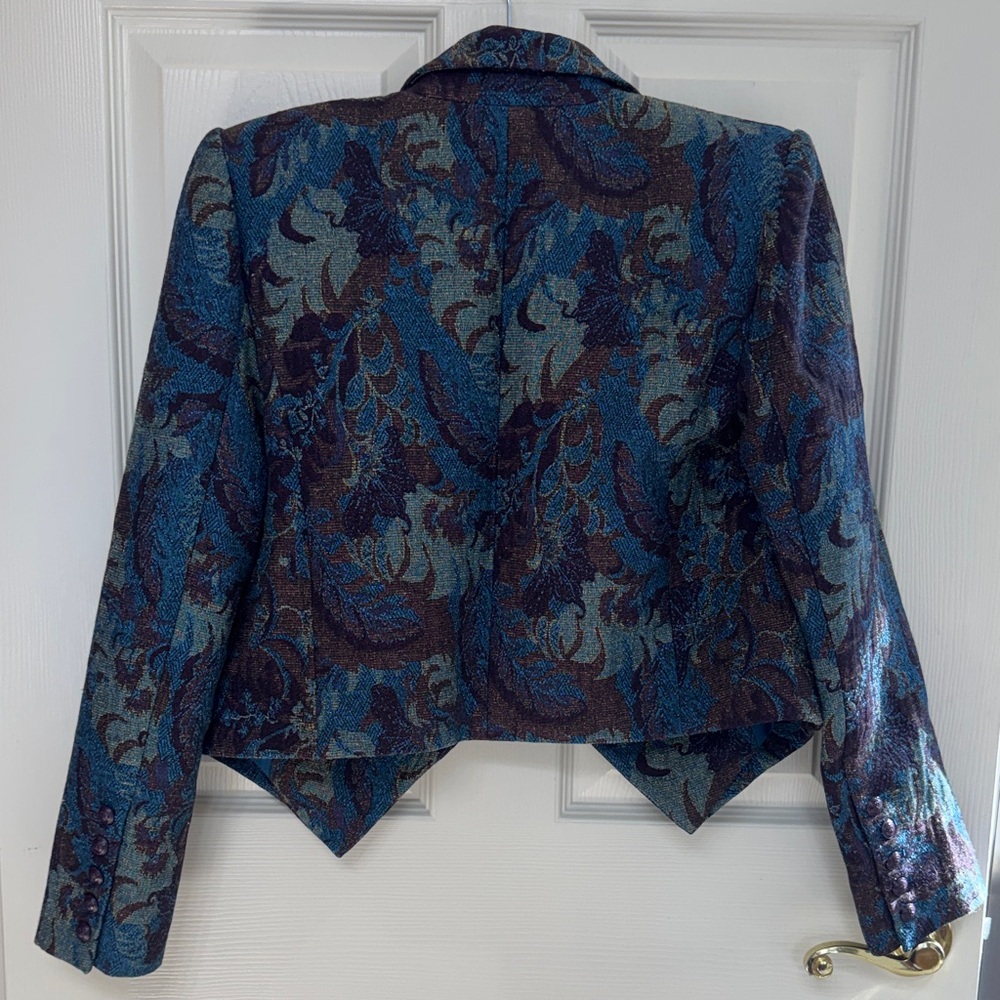 L'agence Multicolor Patterned Blazer - image 3